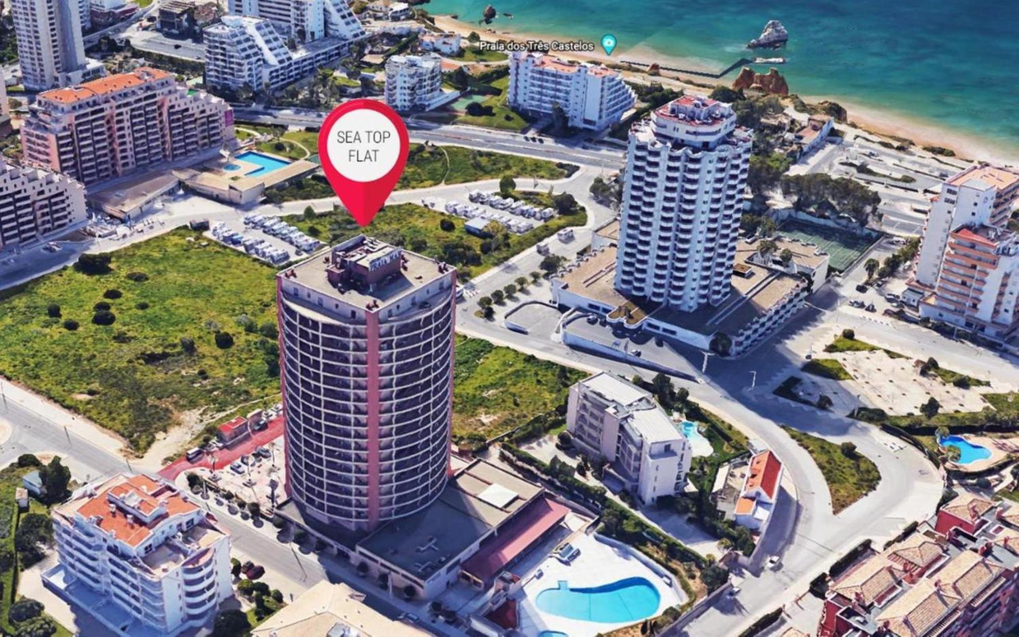 Amazing Green Tower 3 Castle Flat With Balcony Portimao Exterior photo